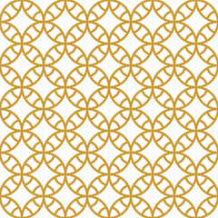 Geometric corner decoration in Chinese style