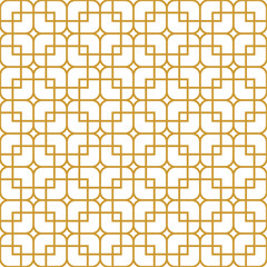 Geometric corner decoration in Chinese style