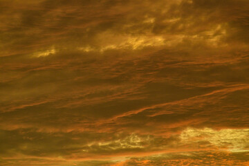 Obraz premium Nature Background Gradient Overlay Orange Sky Evening Sunset Sunrise Pastel Soft Effect Pattern Abstract Texture Design Summer Spring Light Beauty Template Yellow Pink Orange Wallpaper Tropical.