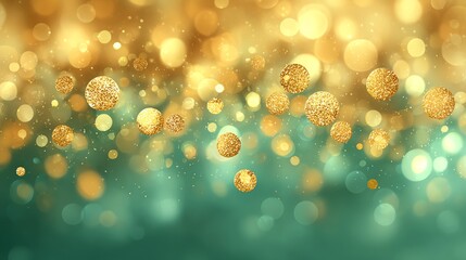 1) Festive bokeh glitter background for New Year 2026