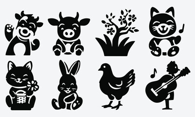 Fun Nature and Animal Vector