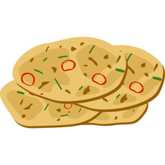 Bindaetteok korean pancake