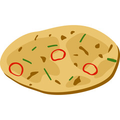 Bindaetteok korean pancake