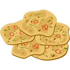 Bindaetteok korean pancake