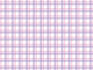 ピンクチェック柄のかわいい背景素材
