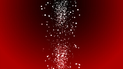 Glowing Particles on Black Background | 4K Abstract Glitter Effect