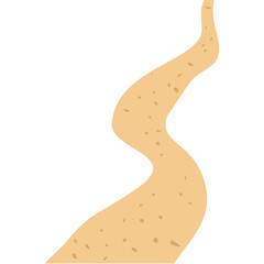 Sand Road Illustration