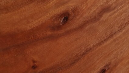 Naklejka premium Warm-toned wood grain with knots and natural patterns, close-up view.