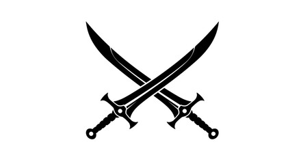 Crossed Swords Emblem: A Classic Symbol of Conflict and Strength
