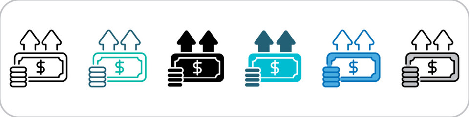 Income Icon Single Pack Multistyle