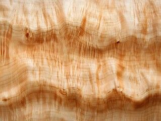 Handcrafted maple wood texture with irregular grain and grooved pattern