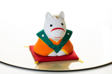 うま年干支の置物