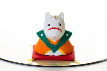 うま年干支の置物