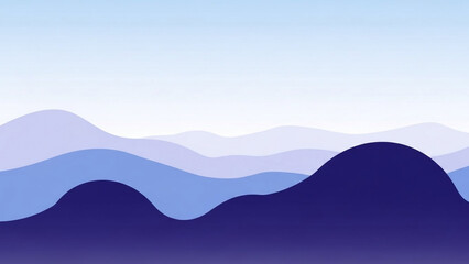 vector illustration of a mountain landscape background 