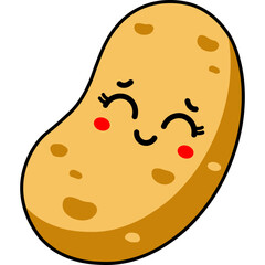 Cute Potato Character