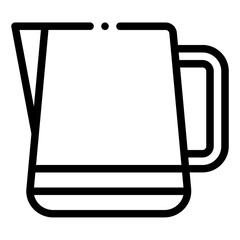 Steamed milk in a cup with foam, simple and smooth shape.