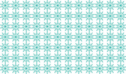 Snowflake Pattern Winter Background