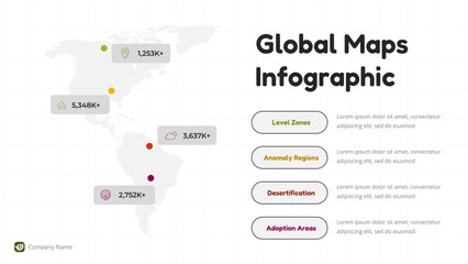 Global Maps Infographic