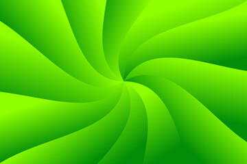 Eco Green Abstract Background with Soft Gradient Leaves