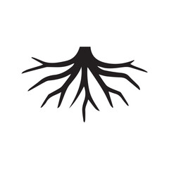 Curved Minimalist Root Design Emphasizing Smooth Flowing Line Movement