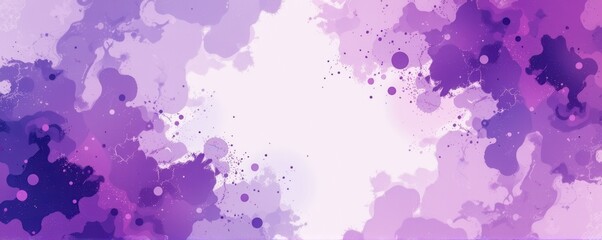 Colorful abstract purple watercolor splash art illustration vibrant graphic background texture artistic viewpoint