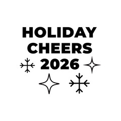 holiday cheers festive sparkle 2026 greeting