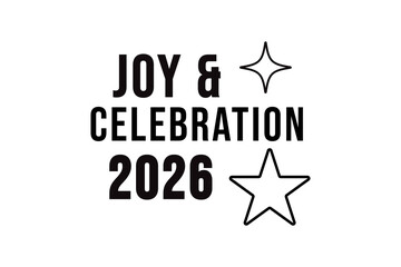 Obraz premium joy and celebration holiday theme 2026
