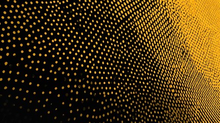 The abstract halftone background consists of different dots.