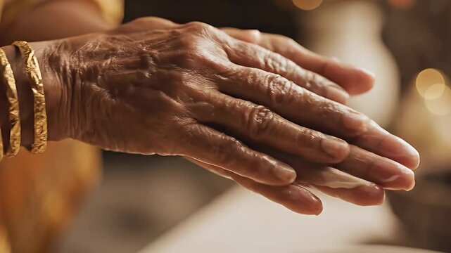 Hands of Time - A Portrait of Experience and Tradition.