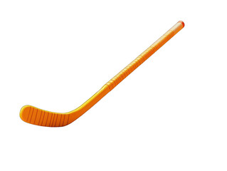 Hockey Stick Isolated on Transparent Background for Sports Themes and More