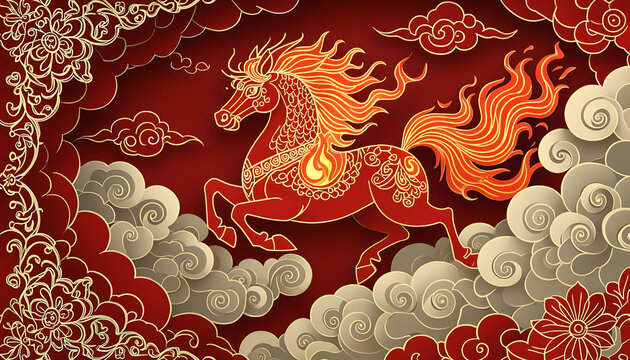 Fire Horse Zodiac Rising: Celebrating Lunar New Year 2026.