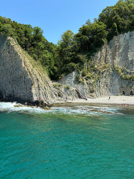 landmark of Cape Kadosh near the city of Tuapse
