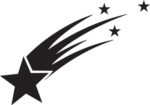 Christmas Star, vector illustration of a star