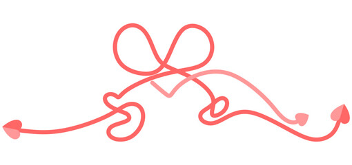 Love Bow Knot Swirl