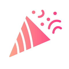 confetti gradient icon