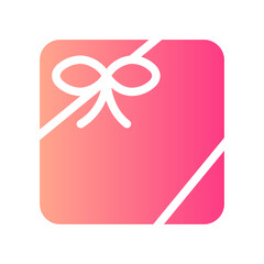 gift gradient icon