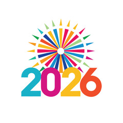 Colorful Firework Pattern Celebration