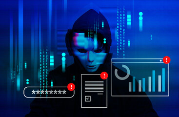 Cyber crime serious threat to computer systems, Security awareness training helps protect important business data from hacking.