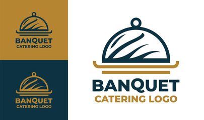 Banquet Catering Logo Classic Event Dining Branding