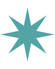 Obraz premium abstract star icon