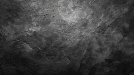 Naklejka premium Abstract texture resembling a rugged rock or stone wall surface with dark grays and subtle shading variations suggesting