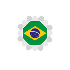 Fototapeta premium flag of brazil