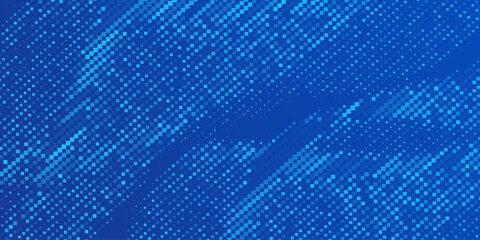 Design Blue Tech Finance Fintech Background Abstract Pixel Pattern. Abstract Business Tech Modern Abstract Art Background