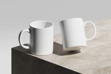 Stylish Minimalist Mug Mockup for Logo Showcase