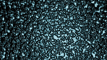 Abstract blue organic cellular noise texture background with liquid fluid patterns scientific depth and futuristic modern visual structure