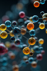 Molecular structure, small particles