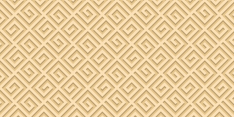 Abstract geometric background. Aztec greek pattern.
