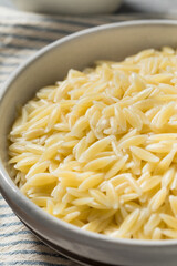 Homemade Healthy Cooked Orzo Pasta