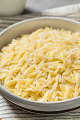 Homemade Healthy Cooked Orzo Pasta