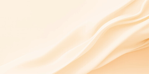 Obraz premium Abstract golden silk backdrop with flowing waves and smooth, shiny texture